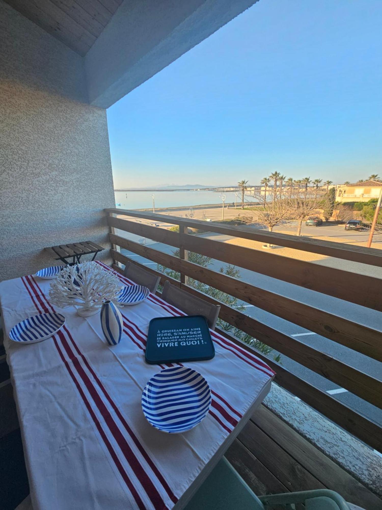 Appartement Neuf 6 Couchages 50 Metres De La Plage Gruissan Exterior foto